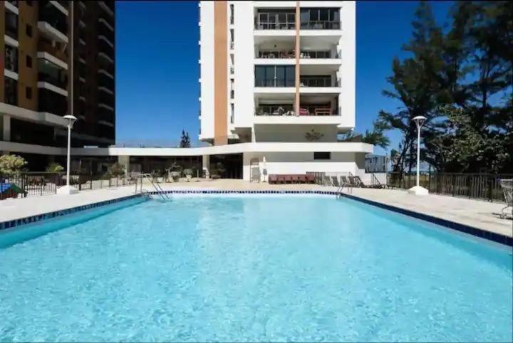 Estudio Aconchegante Frontal Praia Barra - 2 Suites Río de Janeiro Exterior foto
